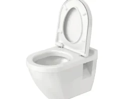 DURAVIT Wand-WC Starck 3 Tiefspüler mit Spülrand weiß glänzend ohne WC-Sitz 2200090000