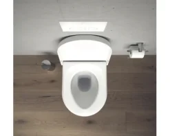 DURAVIT Wand-WC Starck 3 Tiefspüler mit Spülrand weiß glänzend ohne WC-Sitz 2225090000