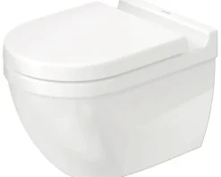 DURAVIT Wand-WC Starck 3 Tiefspüler offener Spülrand weiß glänzend ohne WC-Sitz 2527090000