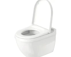 DURAVIT Wand-WC Starck 3 Tiefspüler offener Spülrand weiß glänzend ohne WC-Sitz 2527090000