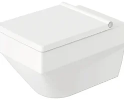 DURAVIT Wand-WC Vero Air Tiefspüler mit Spülrand weiß glänzend mit HygieneGlaze antibakteriell ohne WC-Sitz 2525092000