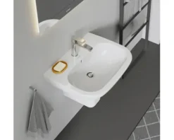 DURAVIT Waschtisch D-Code 60 x 46 cm weiß glänzend 2310600000