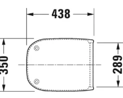 DURAVIT WC-Sitz D-Code weiß mit Absenkautomatik 0067390000