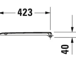 DURAVIT WC-Sitz D-Code weiß mit Absenkautomatik 0067390000