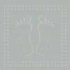 Duscheinlage Kleine Wolke Foot 55 x 55 cm grau