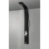 Duschpaneel Aurlane Venice schwarz matt ETZST-52MB/WT