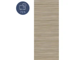 Duschrückwand BREUER Express Q72 Scandi horizontal Holzoptik 210 x 100 cm 1413544000202