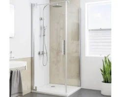 Duschrückwand BREUER Dekor Sandstein beige Hochglanz 100 x 255 cm 9482527000203