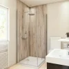 Duschrückwand BREUER Express Q72 Eiche Landhaus Holzoptik 210 x 100 cm 1413533000202