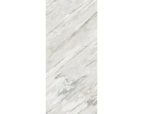 Duschrückwand BREUER Marmoroptik Hochglanz weiß 100 x 255 cm 9482526000203