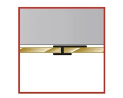 Duschrückwand Schulte Decodesign als Set Erweiterung weiß glänzend 90 x 210 cm inkl. Profile