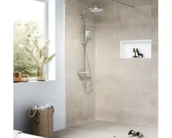 Duschrinne hansgrohe RainDrain Compact 700 mm edelstahl gebürstet 56176800