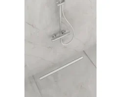 Duschrinne hansgrohe RainDrain Compact 700 mm edelstahl gebürstet 56176800