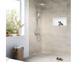 Duschrinne hansgrohe RainDrain Compact 600 mm für flache Installation befliesbar 56163000