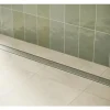 Duschrinne hansgrohe RainDrain Compact 600 mm für flache Installation edelstahl gebürstet 56162800