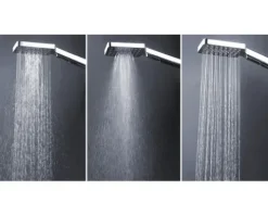 Duschsäule inkl. Umsteller Aurlane Bayala Square edelstahl glänzend TN10