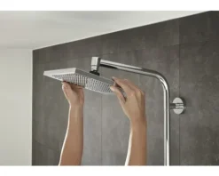Duschsäule inkl. Thermostat hansgrohe Crometta E Showerpipe 240 1jet chrom 27271000