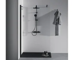 Duschsäule inkl. Thermostat Ideal Standard Ceratherm T25+ silk black matt A7210XG