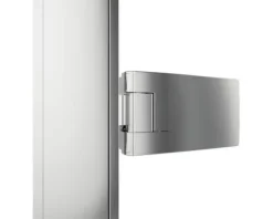 Duschtür in Nische mit Drehtür SCHULTE TouraPlus ExpressPlus 80 cm Profil chrom Klarglas schmutzabweisende Glasbeschichtung Türanschlag rechts Seitenwandanschlag links