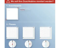 Duschtür in Nische mit Drehtür SCHULTE TouraPlus ExpressPlus 80 cm Profil chrom Klarglas schmutzabweisende Glasbeschichtung Türanschlag rechts Seitenwandanschlag links
