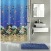 Duschvorhang Kleine Wolke Malediven multicolor 180 x 200 cm