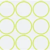 Duschvorhang spirella Ando Kiwi 180 x 200 cm