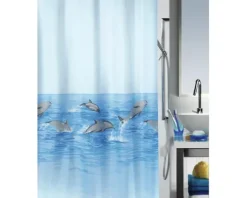Duschvorhang spirella Nemo Textil 120 x 200 cm
