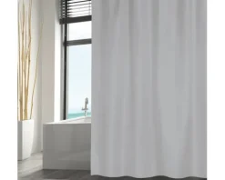 Duschvorhang spirella Bio PEVA 180 x 200 cm light grey
