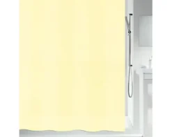 Duschvorhang spirella BIO 180 x 200 cm sonnengelb 10.20156