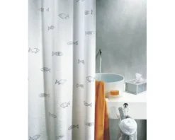 Duschvorhang spirella Kos Textil 240 x 200 cm