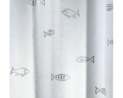 Duschvorhang spirella Kos Textil 240 x 200 cm