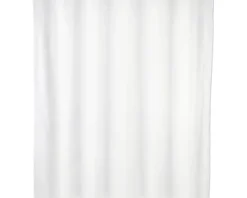 Duschvorhang Wenko Uni 180 x 200 cm weiß 19146100