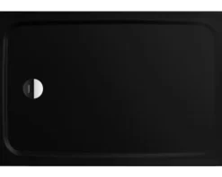 Duschwanne KALDEWEI CAYONOPLAN 2266-5 80 x 140 x 4.5 cm schwarz matt mit extraflachen Wannenträger 362647980676