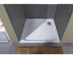 Duschwanne DURAVIT D-Code 900 x 900 x 85 mm weiß glatt 720102000000000