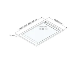 Duschwannen Komplettset SCHULTE Extra-flach 90 x 140 x 2.5 cm alpinweiß glatt D202914 04 44