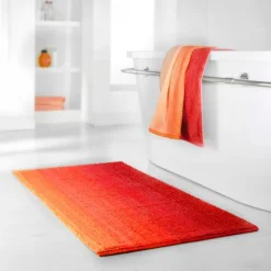 Dyckhoff Badteppich Colori rot, 70 x 120 cm