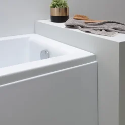 Einbauwanne mit Whirlpool aus hochwertigem Acryl-Material, rechteckig | Adele