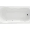 Einbau Whirlpool Körperformbadewanne Rechteckbadewanne OTTOFOND Banea 75 x 170 cm weiß glänzend 56450