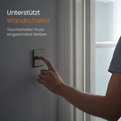 EMKE LED Spiegelschrank 50 x 70 cm 3 Lichtfarben & Antibeschlag Silberweiß