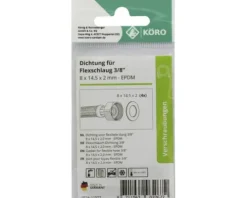 EPDM-Ring 8 x 14,5 x 2 mm 70 Sh.A für Schlauchkupplung