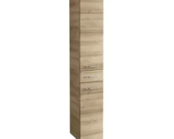 FACKELMANN Hochschrank Milano BxHxT 30 x 165,5 x 32 cm Asteiche
