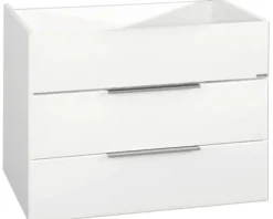 FACKELMANN Waschtischunterschrank Kara BxHxT 79,5 x 59 x 49 cm weiß montiert 80954