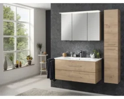 FACKELMANN Hochschrank B.perfekt BxHxT 30,5 x 159 x 32 cm Asteiche