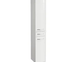 FACKELMANN Hochschrank Milano BxHxT 30 x 165,5 x 32 cm weiß