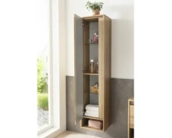 FACKELMANN Hochschrank Natura links BxHxT 38 x 166,5 x 23 cm Asteiche