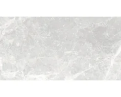 Feinsteinzeug Wand- und Bodenfliese Pietra Marmo lightgrey 60 x 120 x 0,9 cm geädert rektifiziert