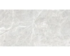Feinsteinzeug Wand- und Bodenfliese Pietra Marmo lightgrey 60 x 120 x 0,9 cm geädert rektifiziert