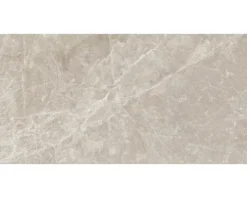 Feinsteinzeug Wand- und Bodenfliese Pietra Marmo greige 60 x 120 x 0,9 cm geädert rektifiziert