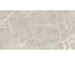 Feinsteinzeug Wand- und Bodenfliese Pietra Marmo greige 60 x 120 x 0,9 cm geädert rektifiziert
