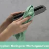 Fertigset Duschrinne hansgrohe RainDrain Flex 700 mm kürzbar brushed black chrome Wandmontage 56050340 ohne Grundkörper